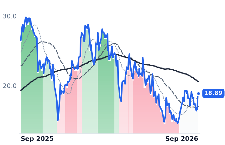HSAI 12-month price