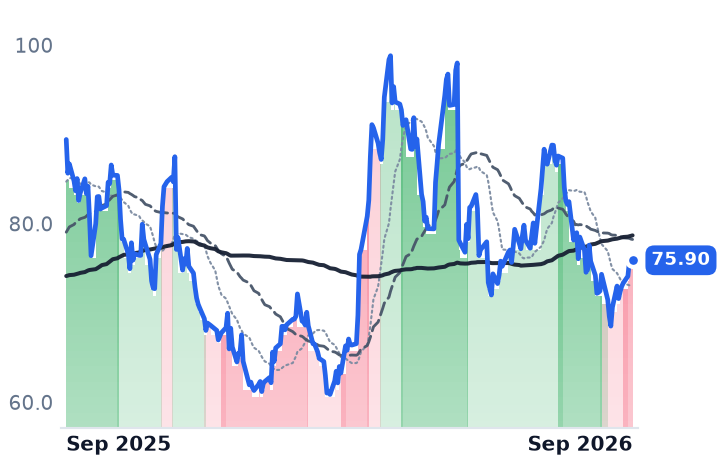 PVH 12-month price