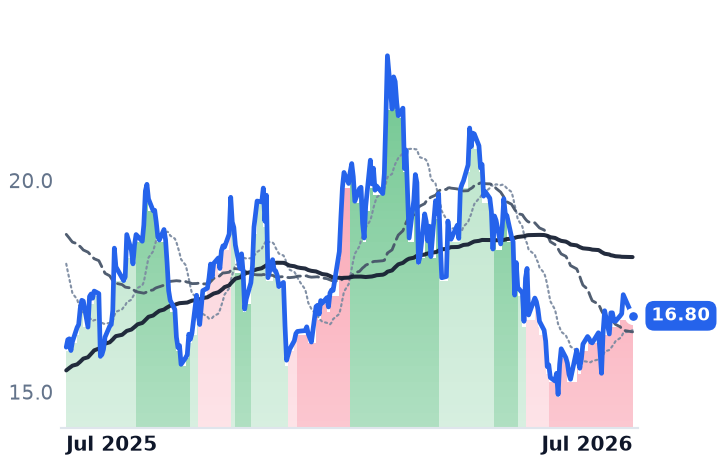 XP 12-month price